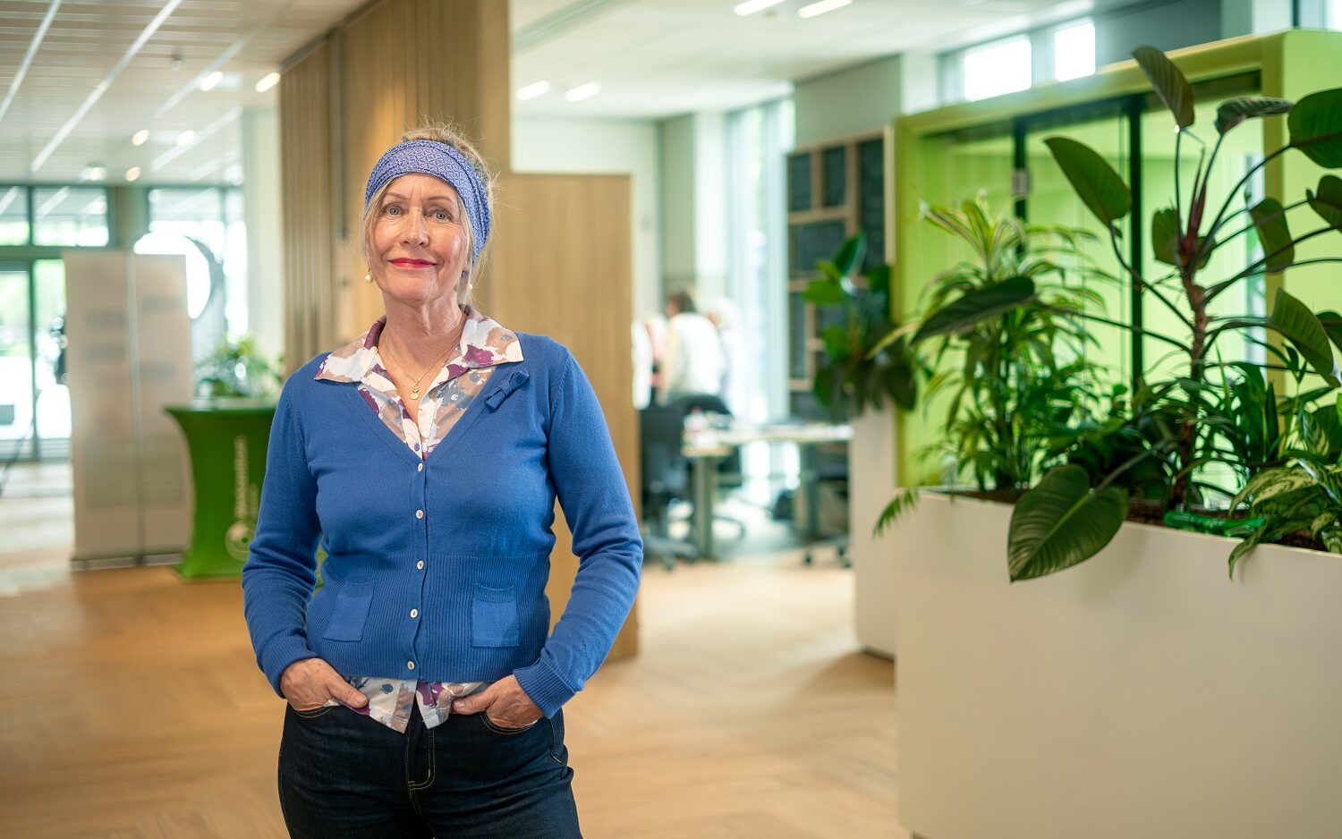 Hanneke Bal, gids van Werkcentrum Drenthe