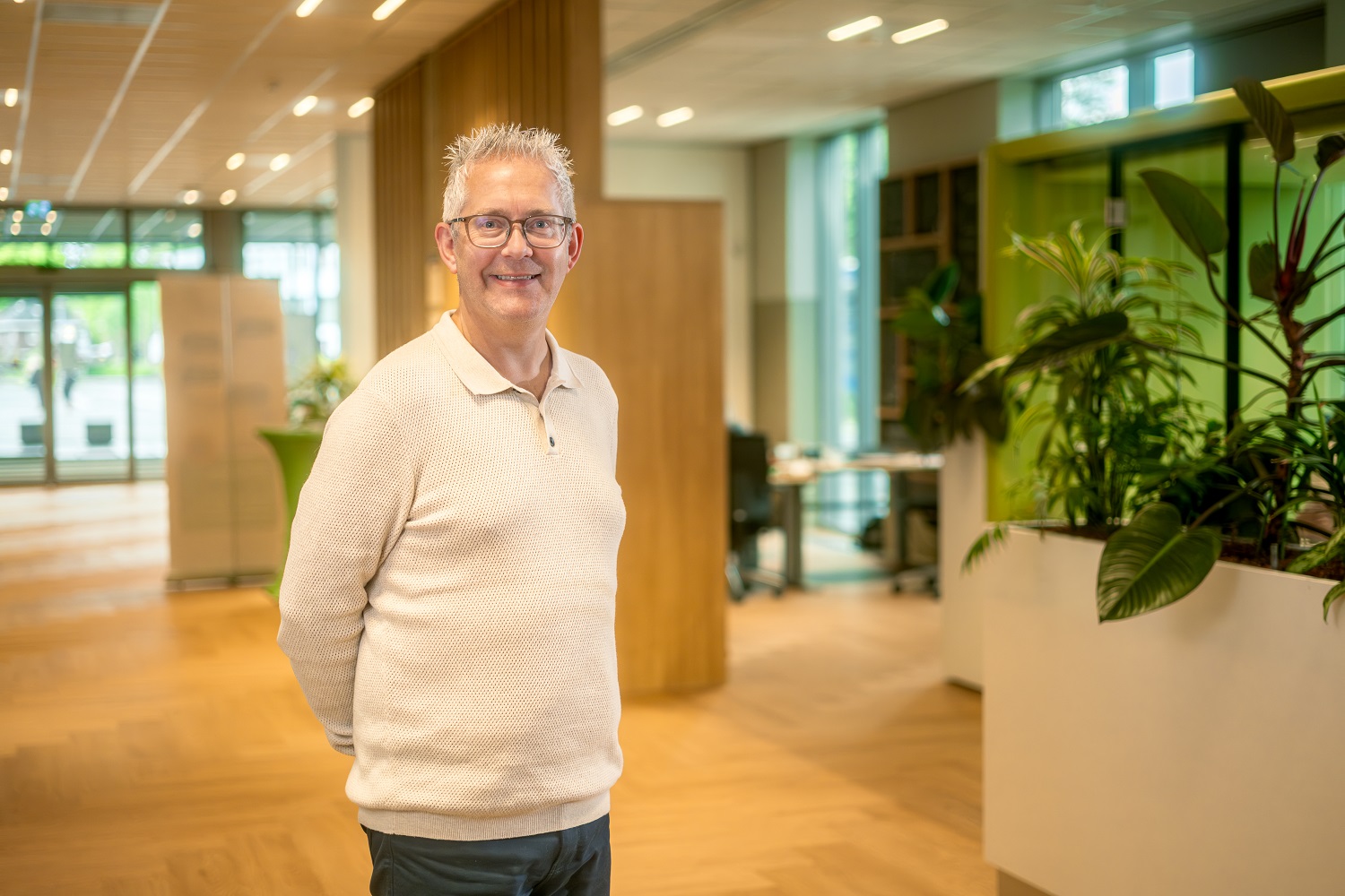 Henry Klok, gids in het Werkcentrum