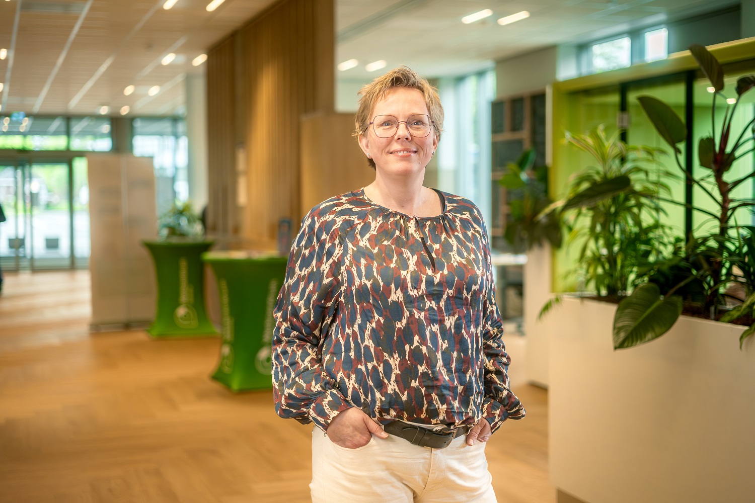 Kirsten Kamphuys, gids in het Werkcentrum