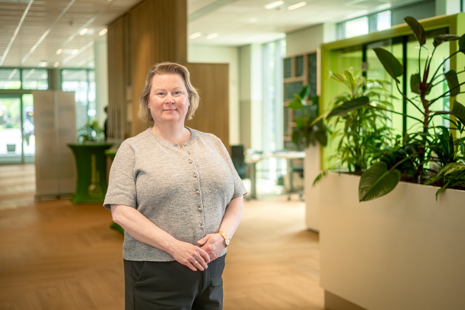Marian Jonker, gids in het Werkcentrum