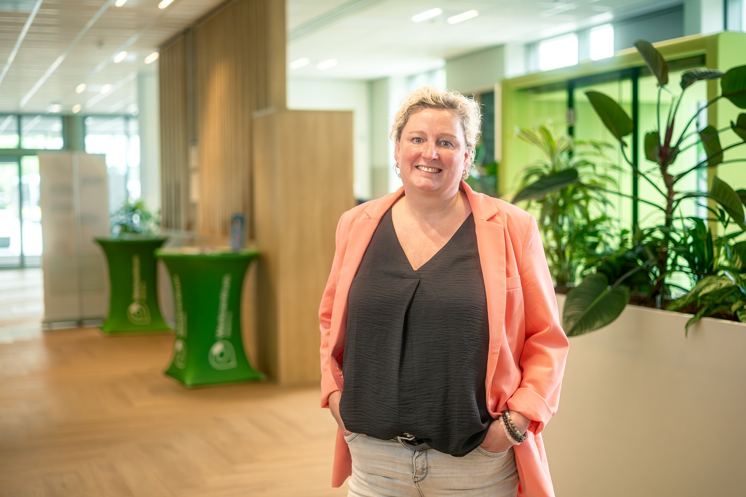 Marion Mensen, gids in het Werkcentrum